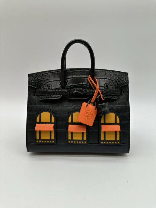 Hermès Birkin 20 Faubourg so Black stamp U 2022