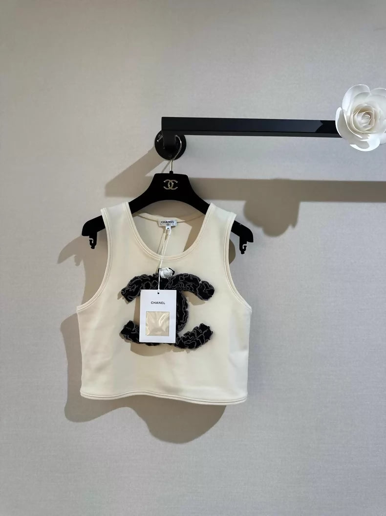Chanel 23P Camellia Top