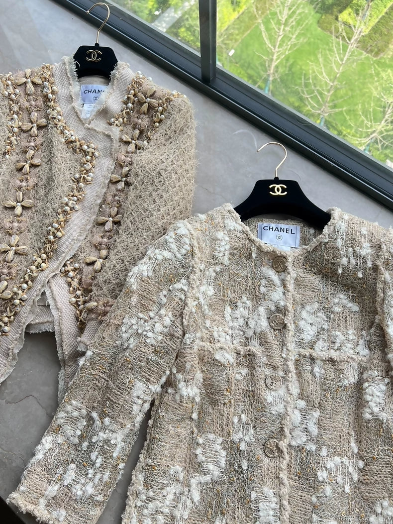 Chanel beige coat