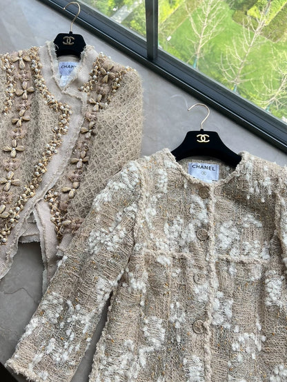 Chanel beige coat