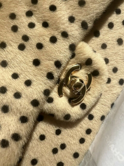Chanel "Cheetah Print" Medium Flap Bag with Gold Hardware