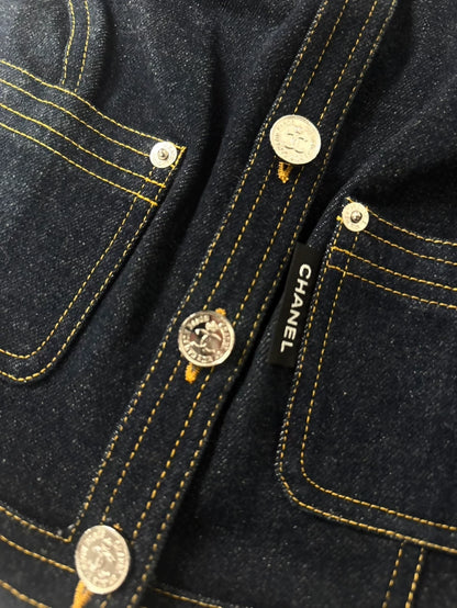 Chanel Vintage 97P denim vest