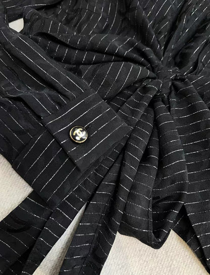 Chanel 23P Black shirt