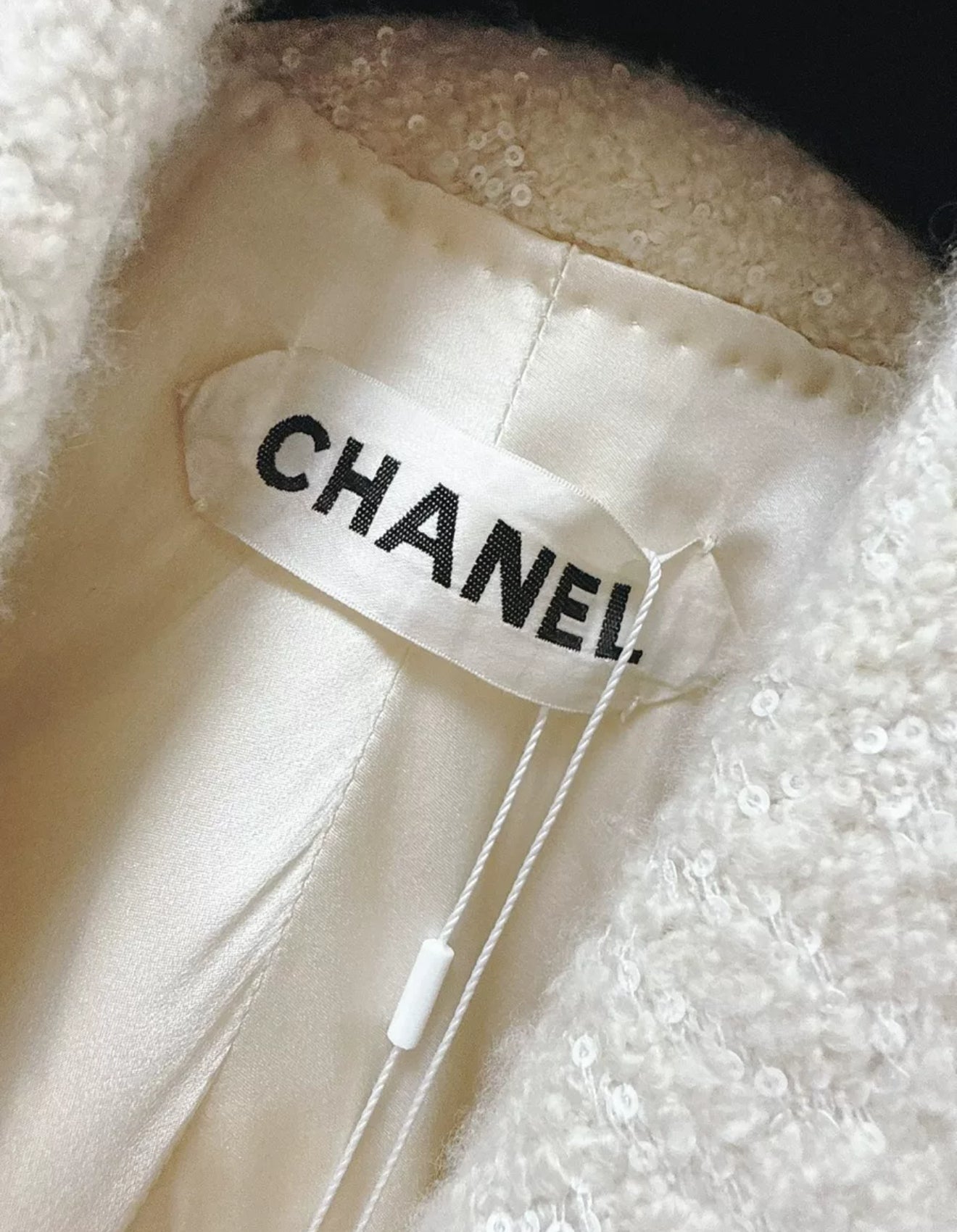 Chanel 15 AW Haute Couture ecru jacket