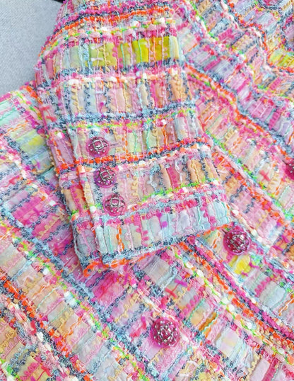 Chanel 24C multicolor dress jacket
