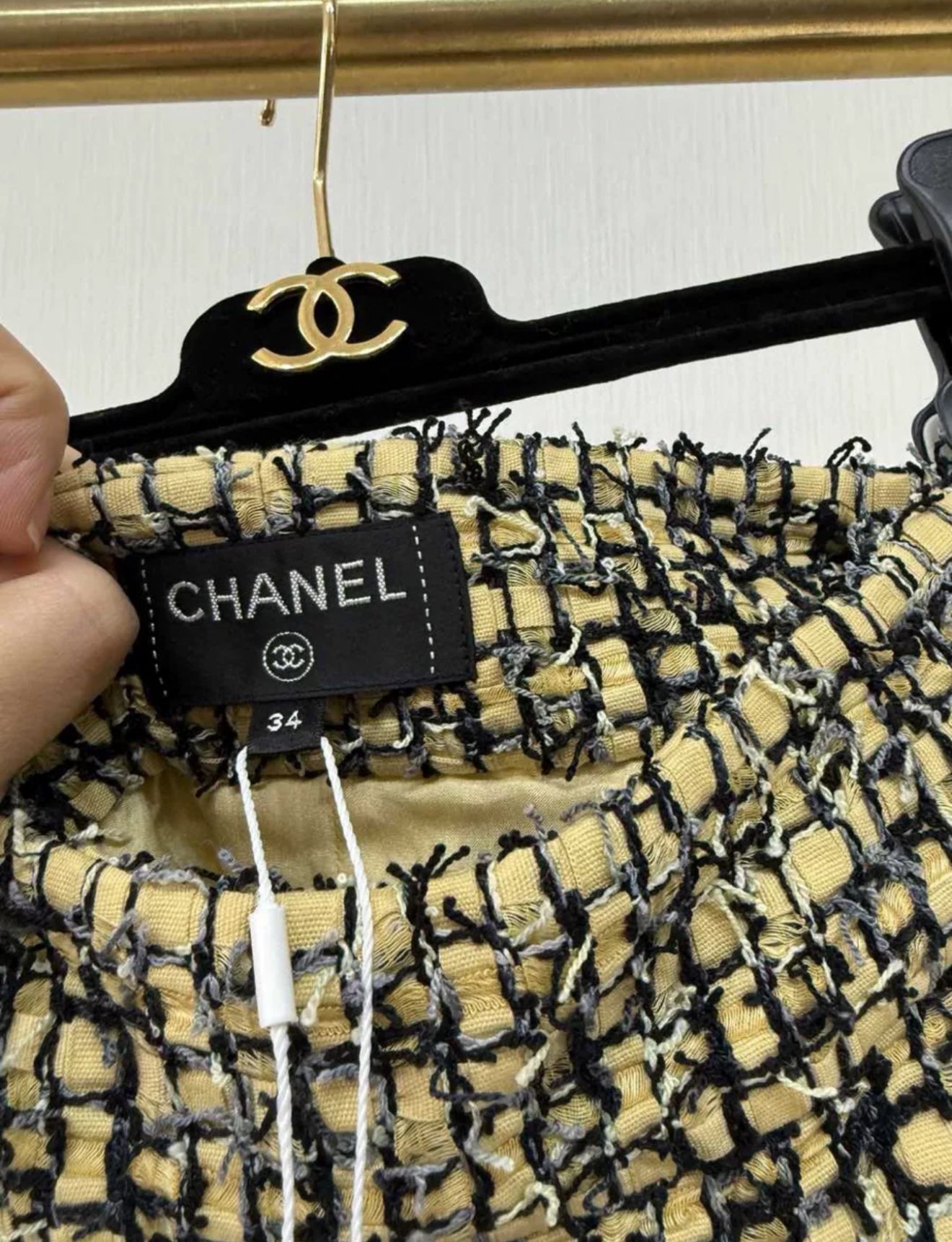 Chanel 22P tweed shorts