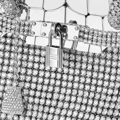 Hermès Sac Bijou Birkin — Solid 18K White Gold