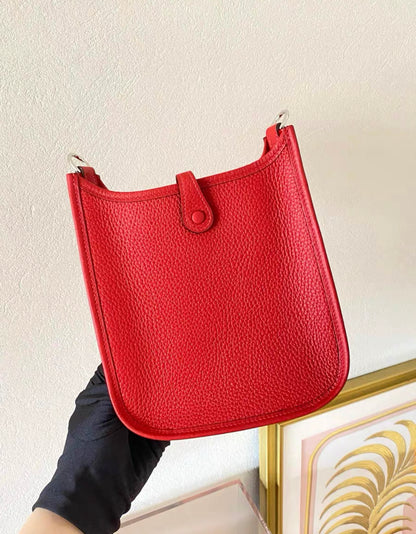 Hermès Red Evelyn Bag