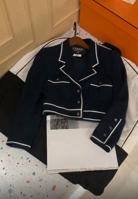 Chanel 1995 Black Jacket Barbie Collection