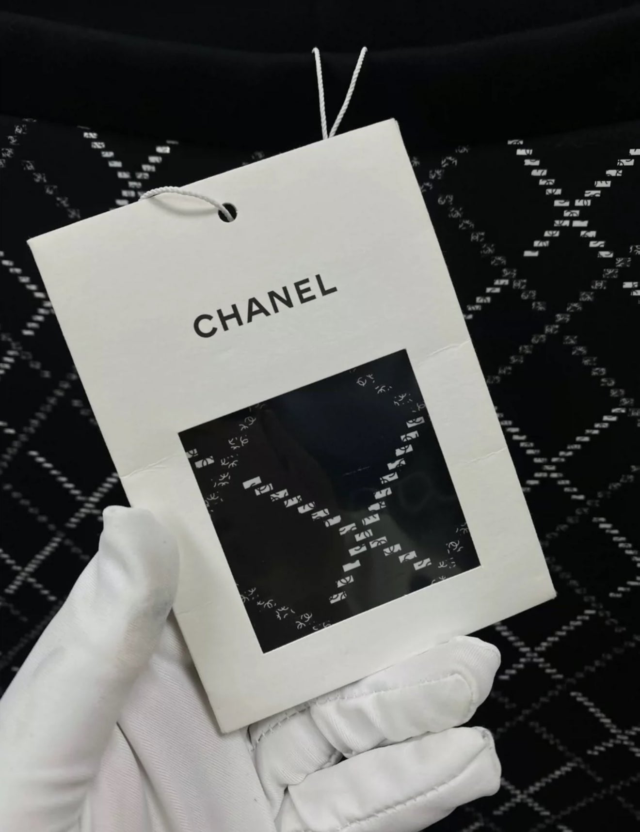 Chanel 20C Glittered Jersey Leggings