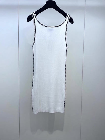 Chanel 22C white dress