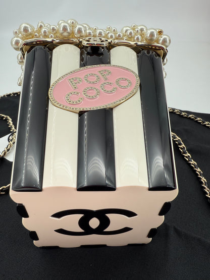 Chanel 2024 Popcorn Minaudière