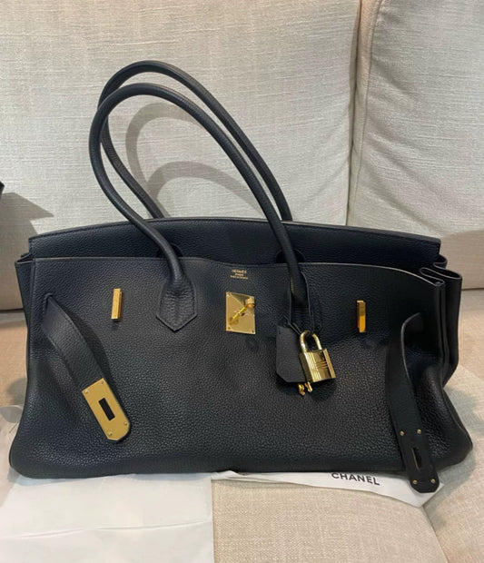 Hermès Shoulder Birkin Black Togo Leather Gold hardware