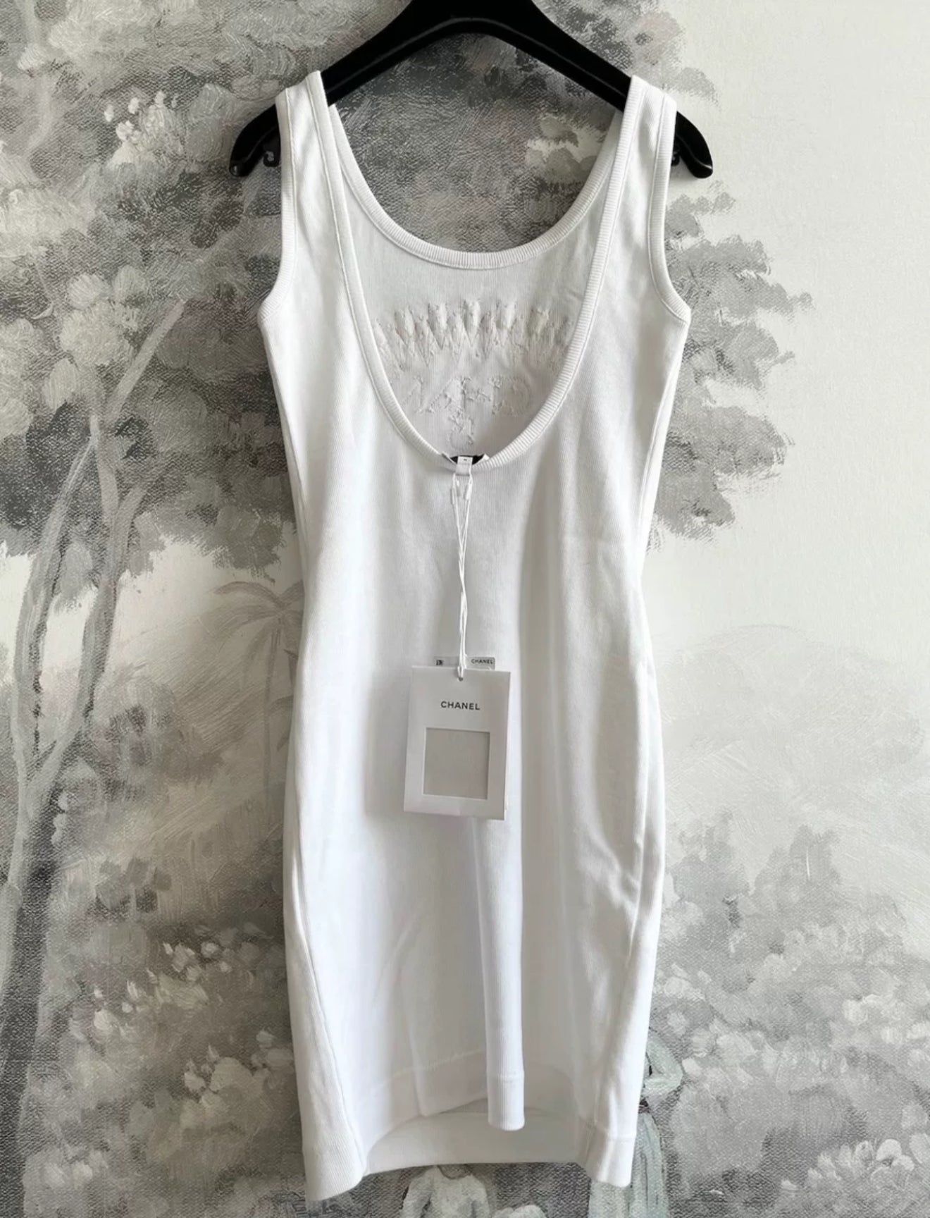 Chanel 23C F1 white dress – Wararni.com