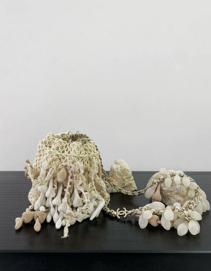 Ultra rare Chanel 2012 Coral bag