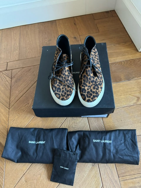 Saint Laurent leopard sneakers,brand new, size 37