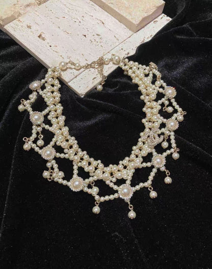 Chanel 2016 Multilayer Pearl Necklace