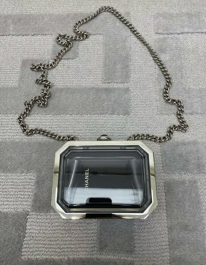 Chanel Vintage See-Through Minaudiere