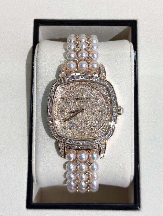 Patek Philippe 7042/100R-10 GONDOLO Haute Joaillerie Rose Gold Watch