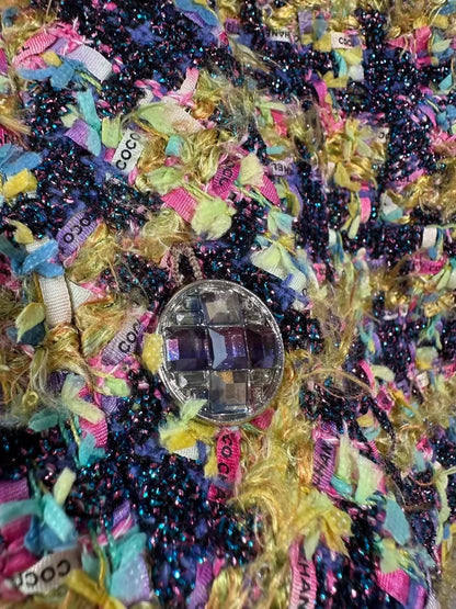 Chanel 22A Colorful Tweed dress