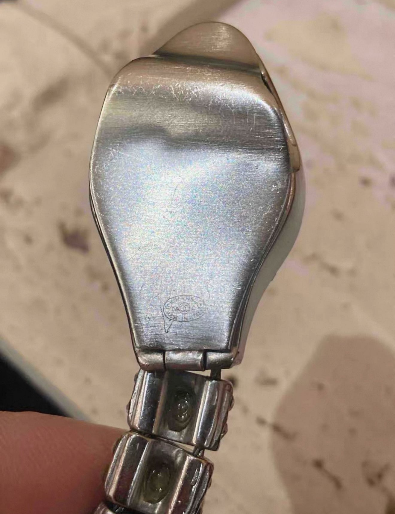 2008 Chanel full-diamond snakehead necklace choker