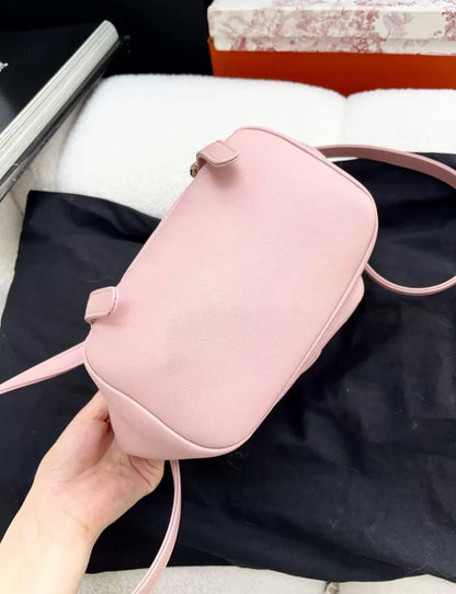 Chanel 24P Pink Backpack Gold Hardware