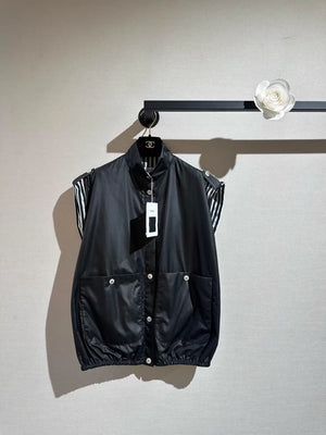 Chanel 24M Coco Beach collection black vest