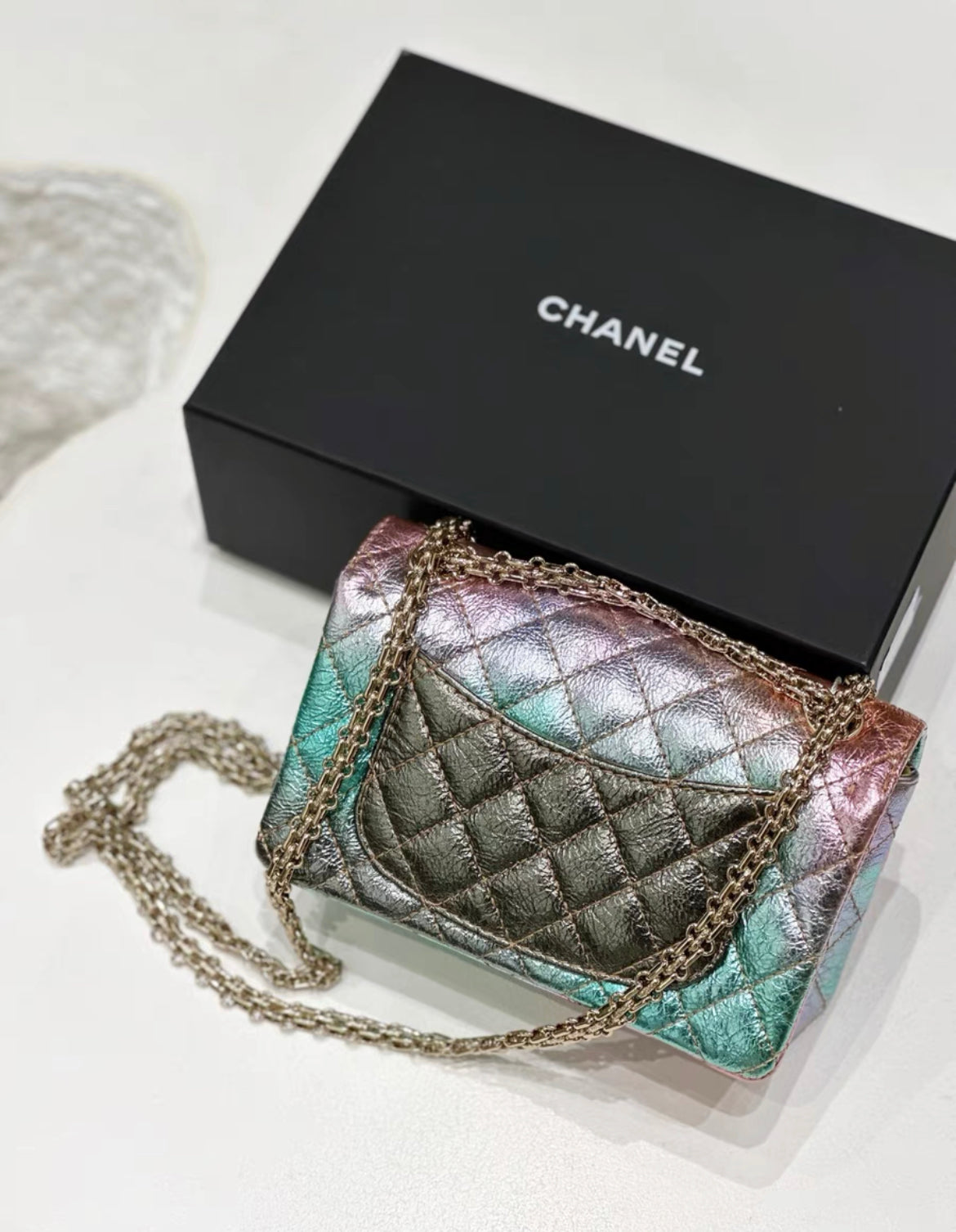 Chanel Mermaid Small Reissue 2.55 – Wararni.com