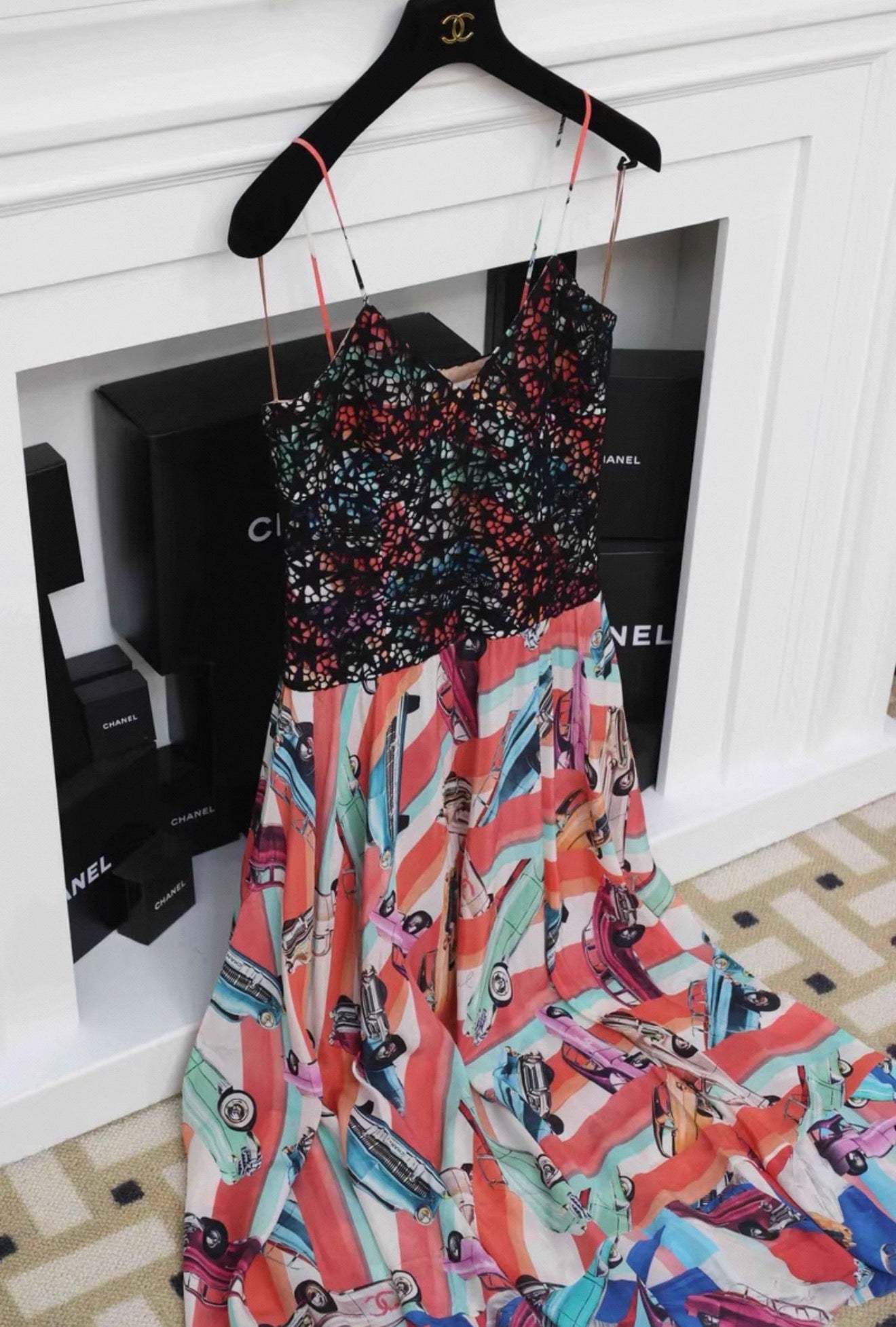 Chanel 17C multicolore dress
