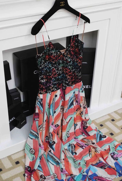 Chanel 17C multicolore dress