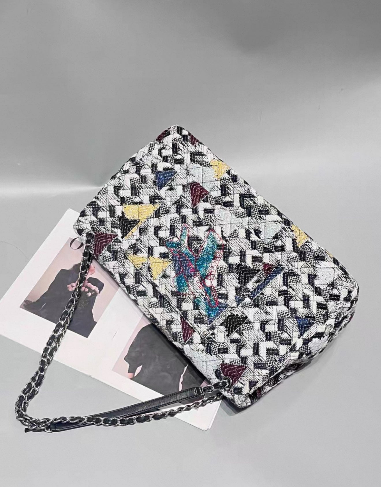 Chanel 16S airport collection Large Flap Bag