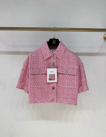 Chanel 23P Pink Short Jacket