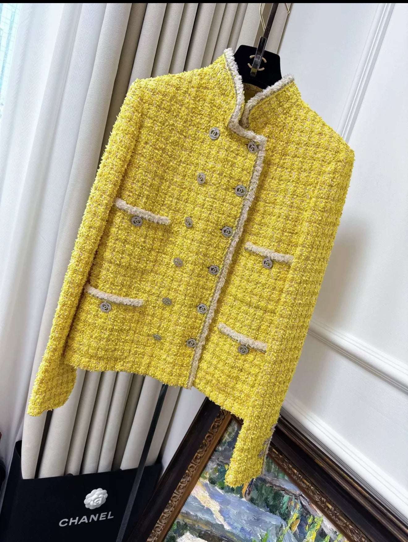 Chanel 20P Yellow Jacket