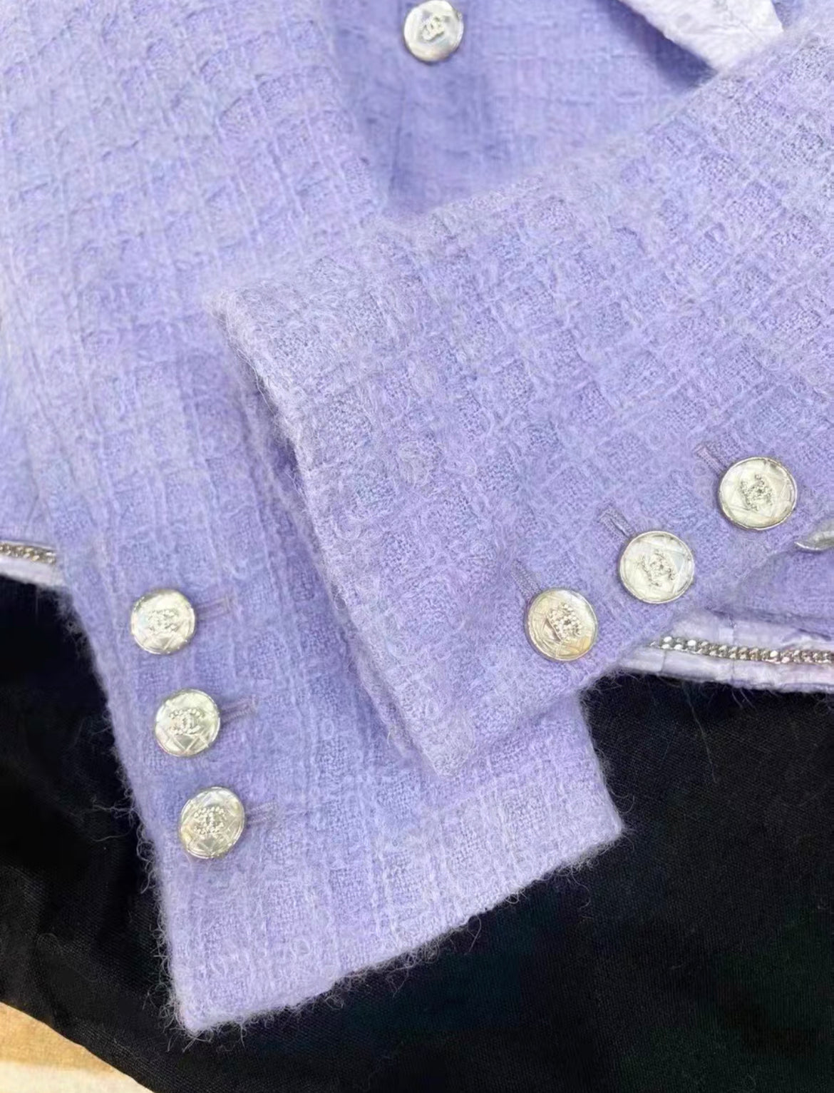 Chanel 21K lilac Jacket size 34