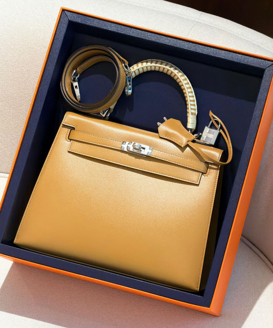 Hermes Kelly 25 Ecliss Poussiere Palladium hardware