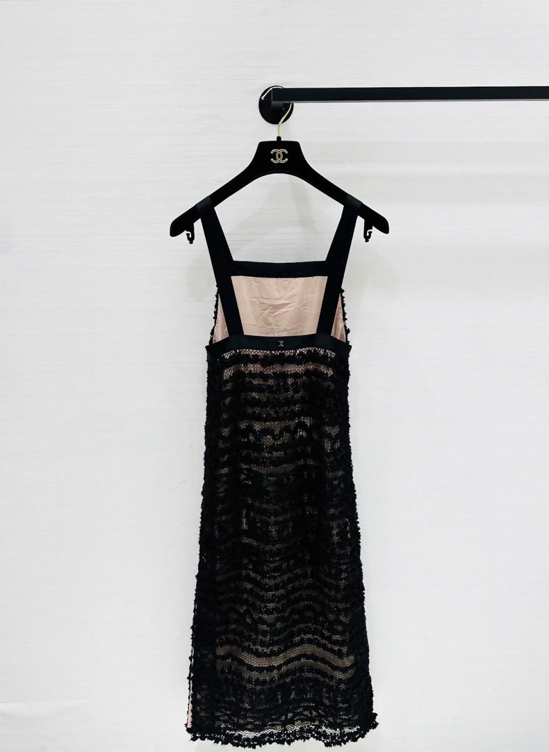 Chanel 25s crochet dress