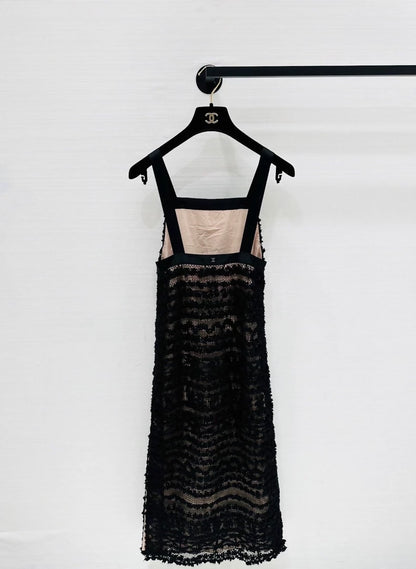 Chanel 25s crochet dress