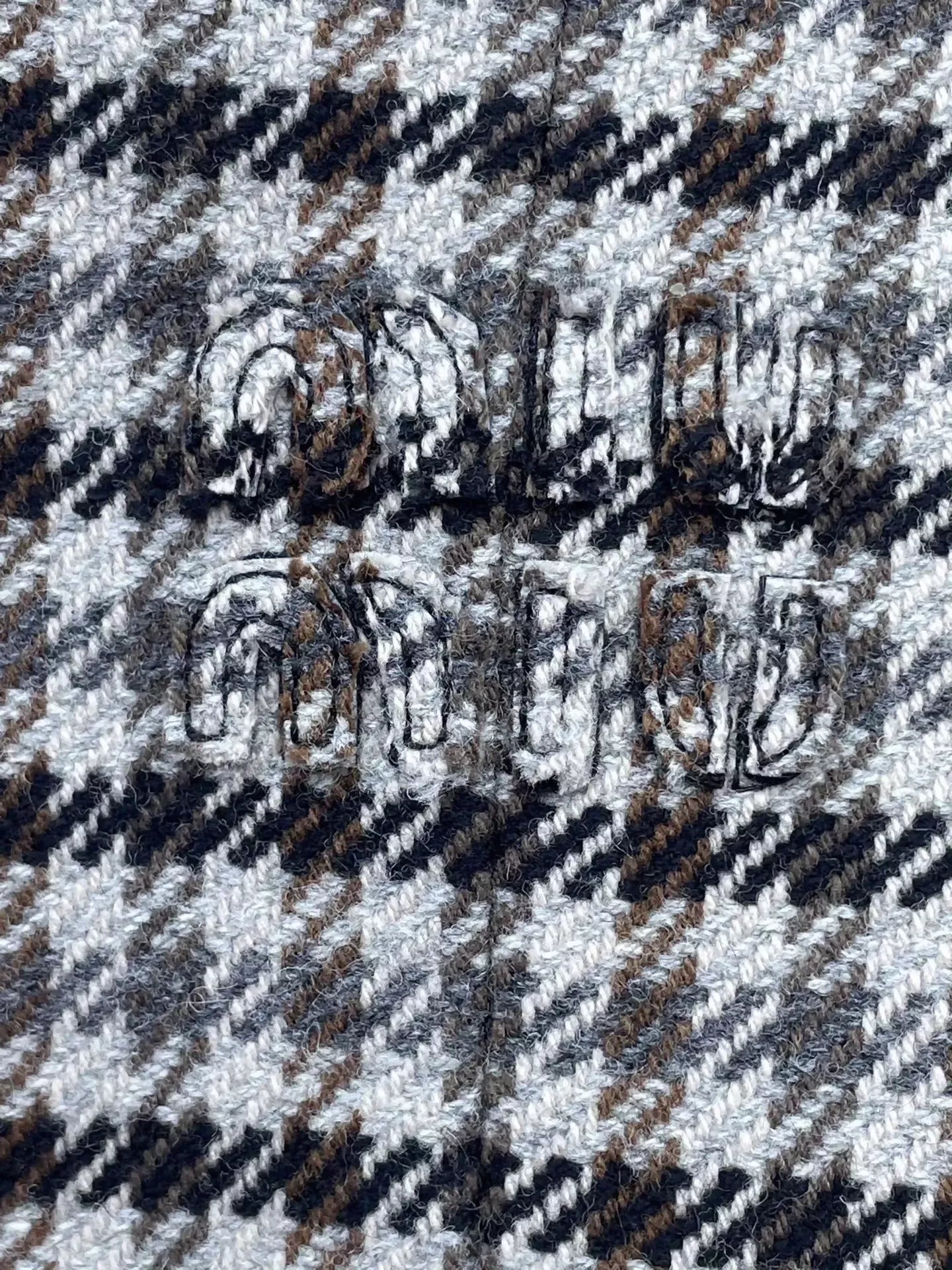 MIU MIU  wool plaid suit jacket