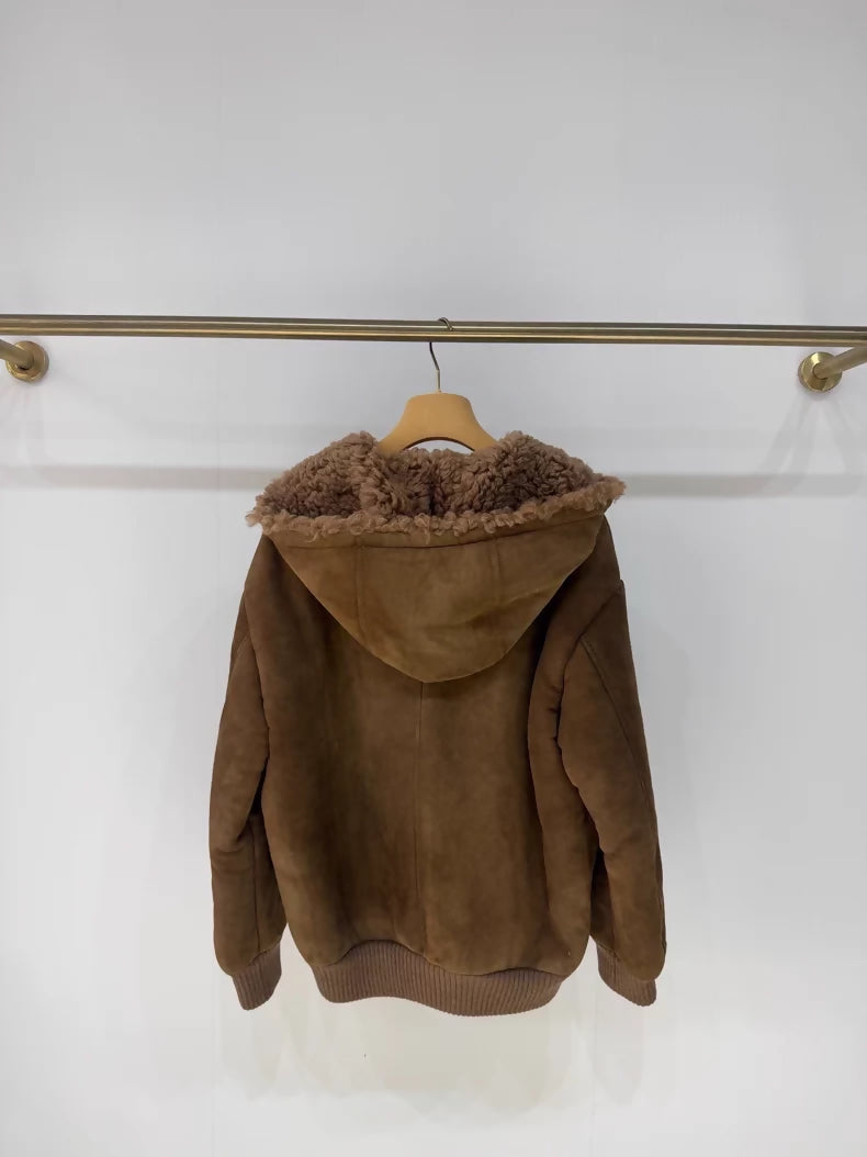 Miu miu new shearling coat