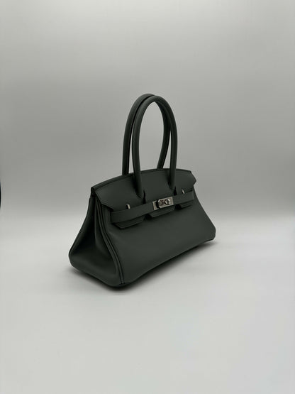 Hermès Birkin Shoulder 29 Vert Amande Evercolor PHW K 2025