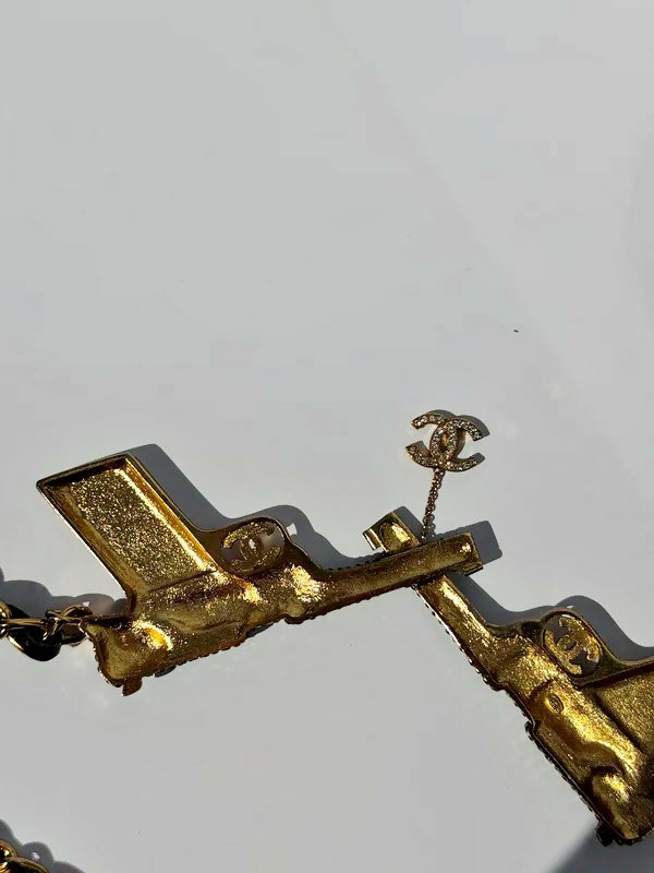 Chanel Fall 2001 Vintage Pistols Belt / Necklace