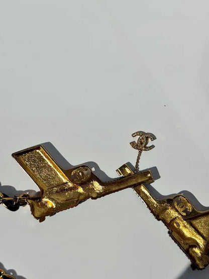Chanel Fall 2001 Vintage Pistols Belt / Necklace