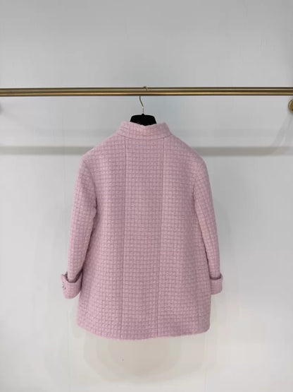 Chanel 24k pink coat