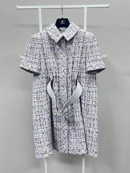 Chanel 19C tweed dress