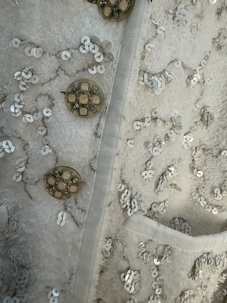 Chanel 19S White/Silver jacket