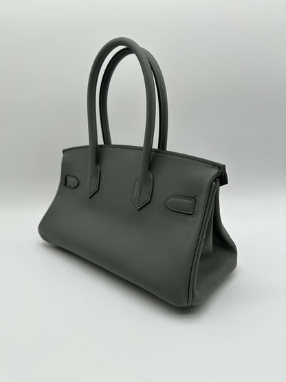 Hermès Birkin Shoulder 29 Vert Amande Evercolor PHW K 2025