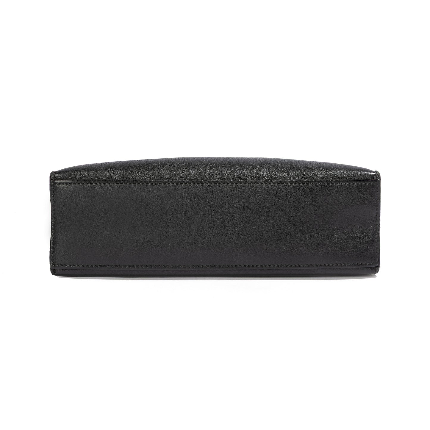 Hermès Kelly Pochette Black Swift PHW Bag