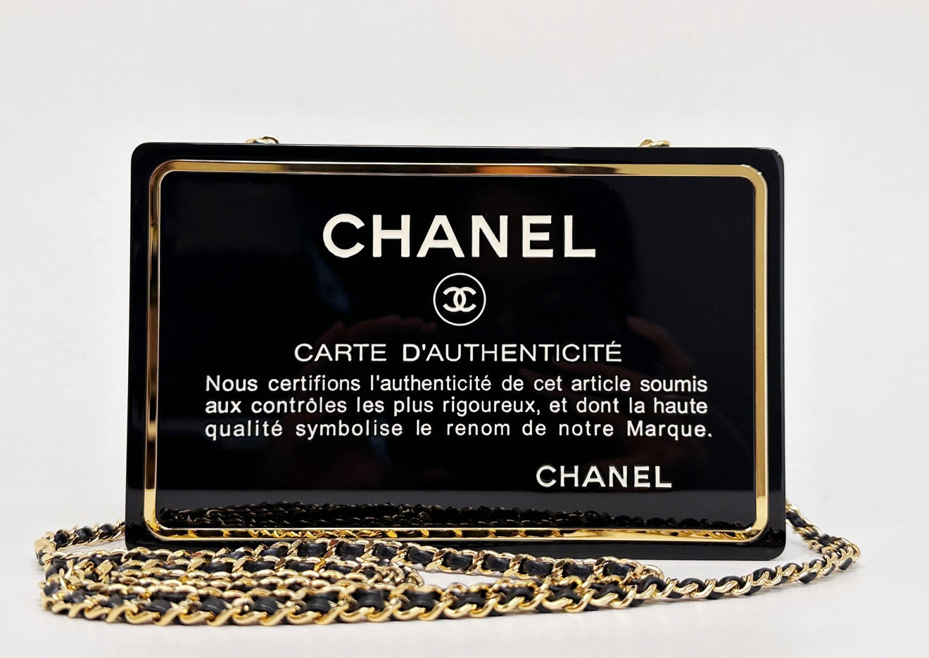 Chanel Authenticity Card Minaudiere