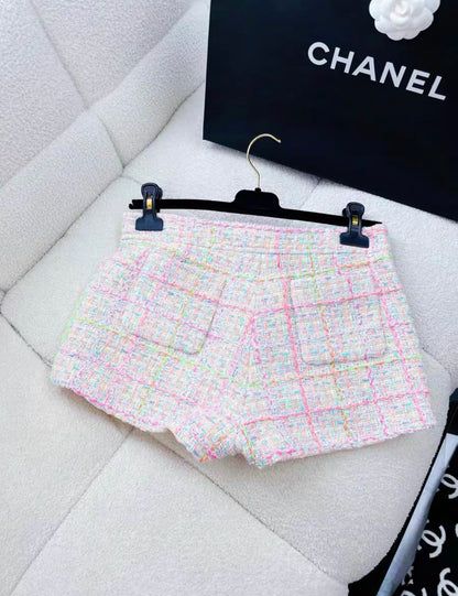 Chanel 24C tweed short size 36