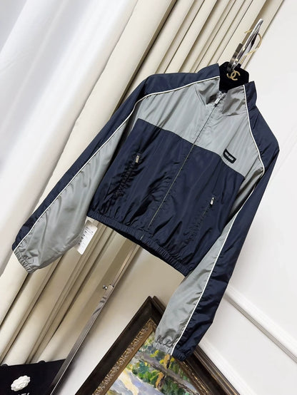 MiuMiu 25 Black and Grey Jacket